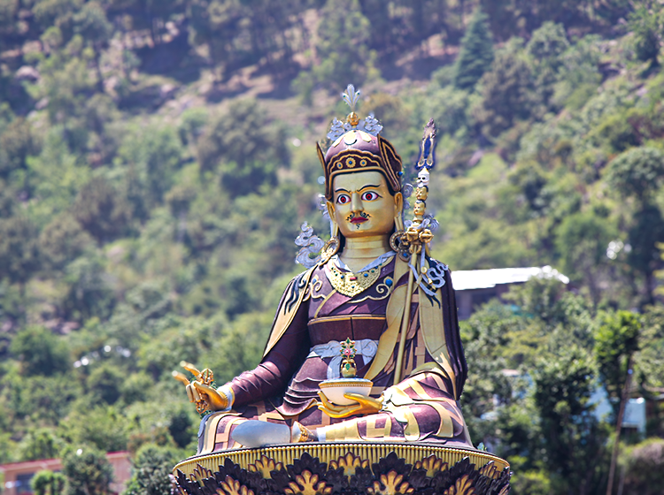 Tso Pema und Guru Rinpoche